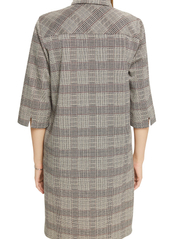 Esprit Collection - Prince of Wales mix & match dress - shirt dresses - ice 3 - 3