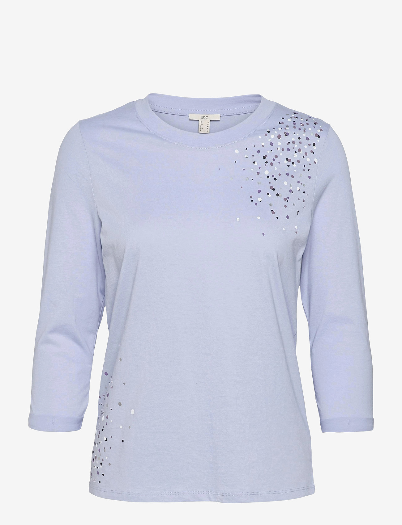 EDC by Esprit - T-Shirts - light blue lavender - 0