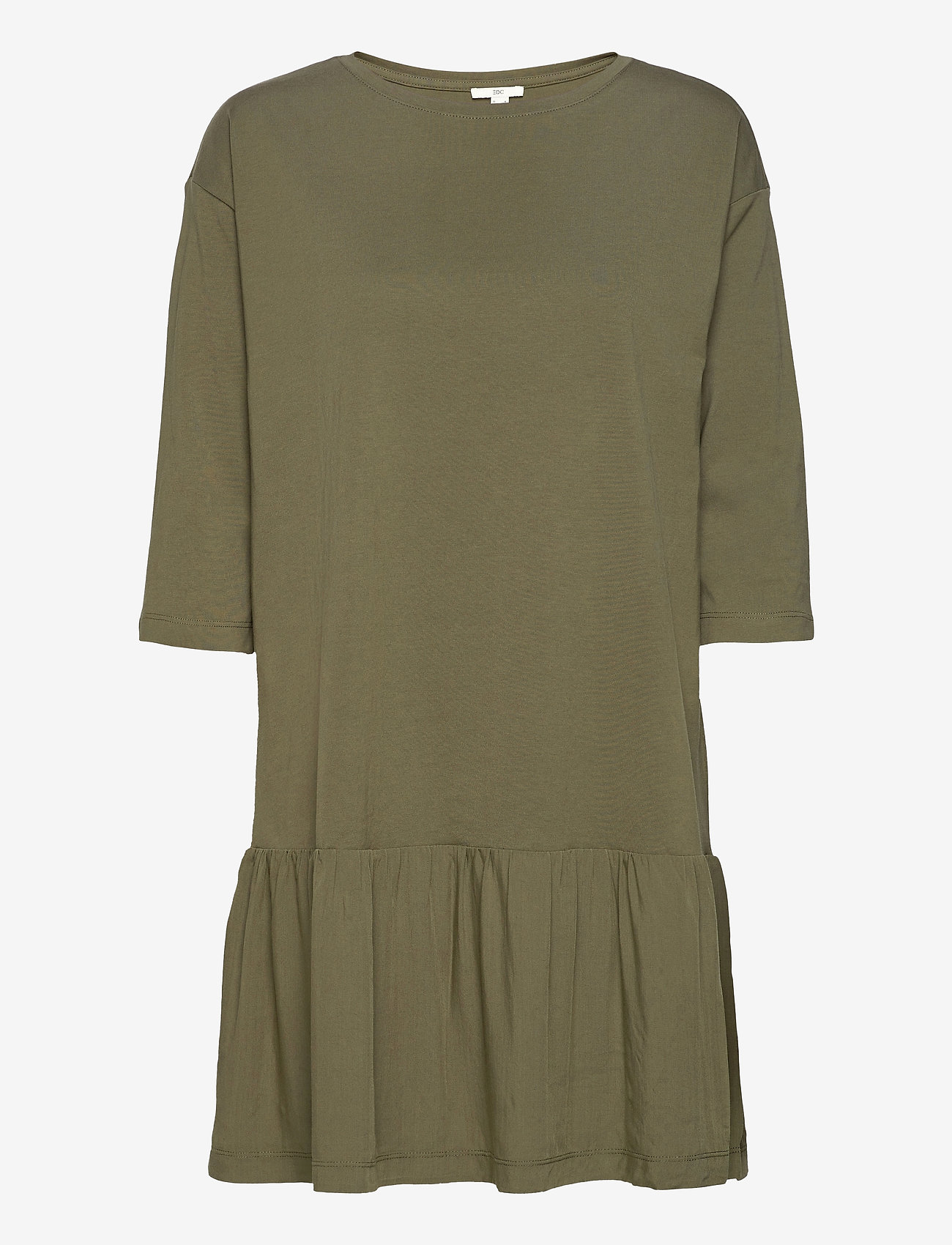EDC by Esprit - Dresses knitted - laveste priser - khaki green - 0