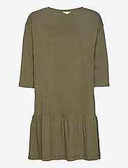 EDC by Esprit - Dresses knitted - midi-kleider - khaki green - 0