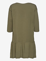 EDC by Esprit - Dresses knitted - midiklänningar - khaki green - 1