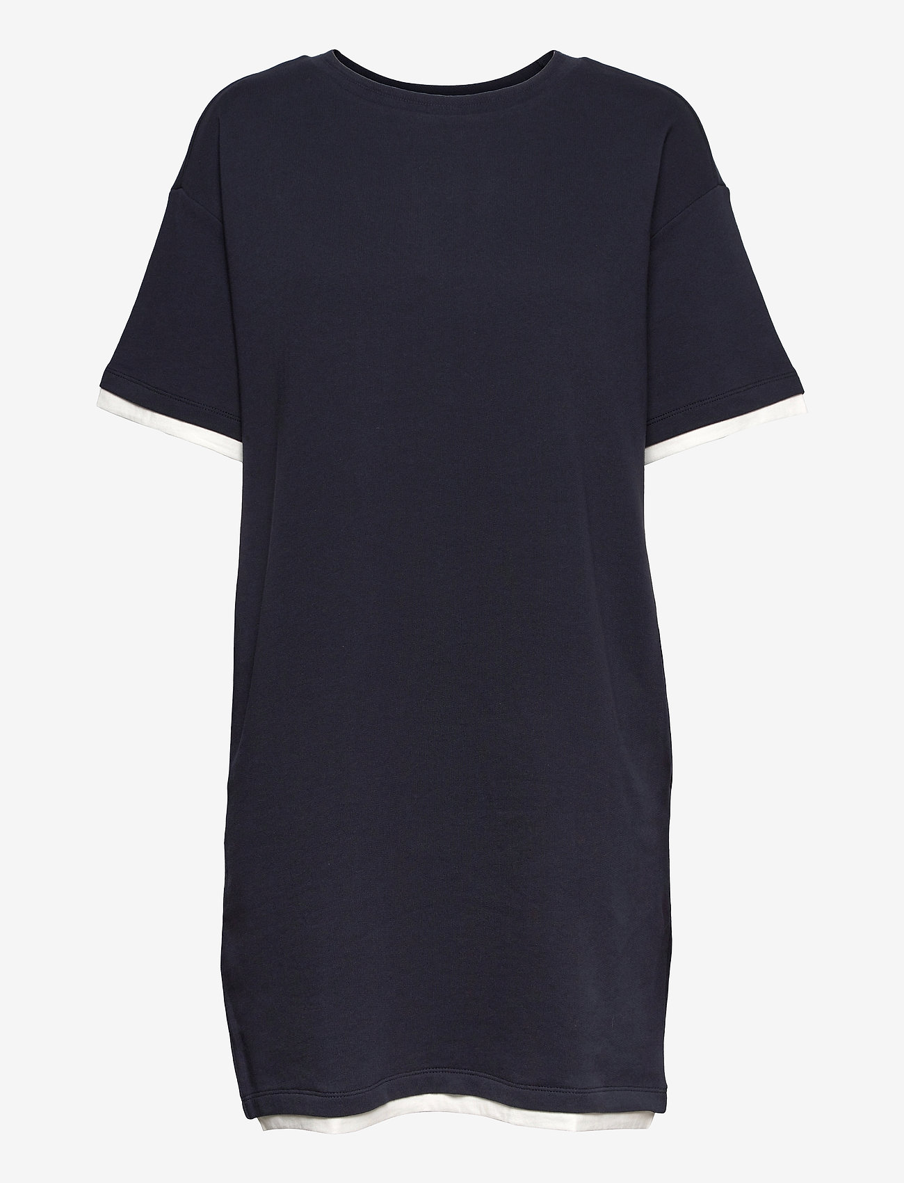 EDC by Esprit - Dresses knitted - tshirt jurken - navy - 0
