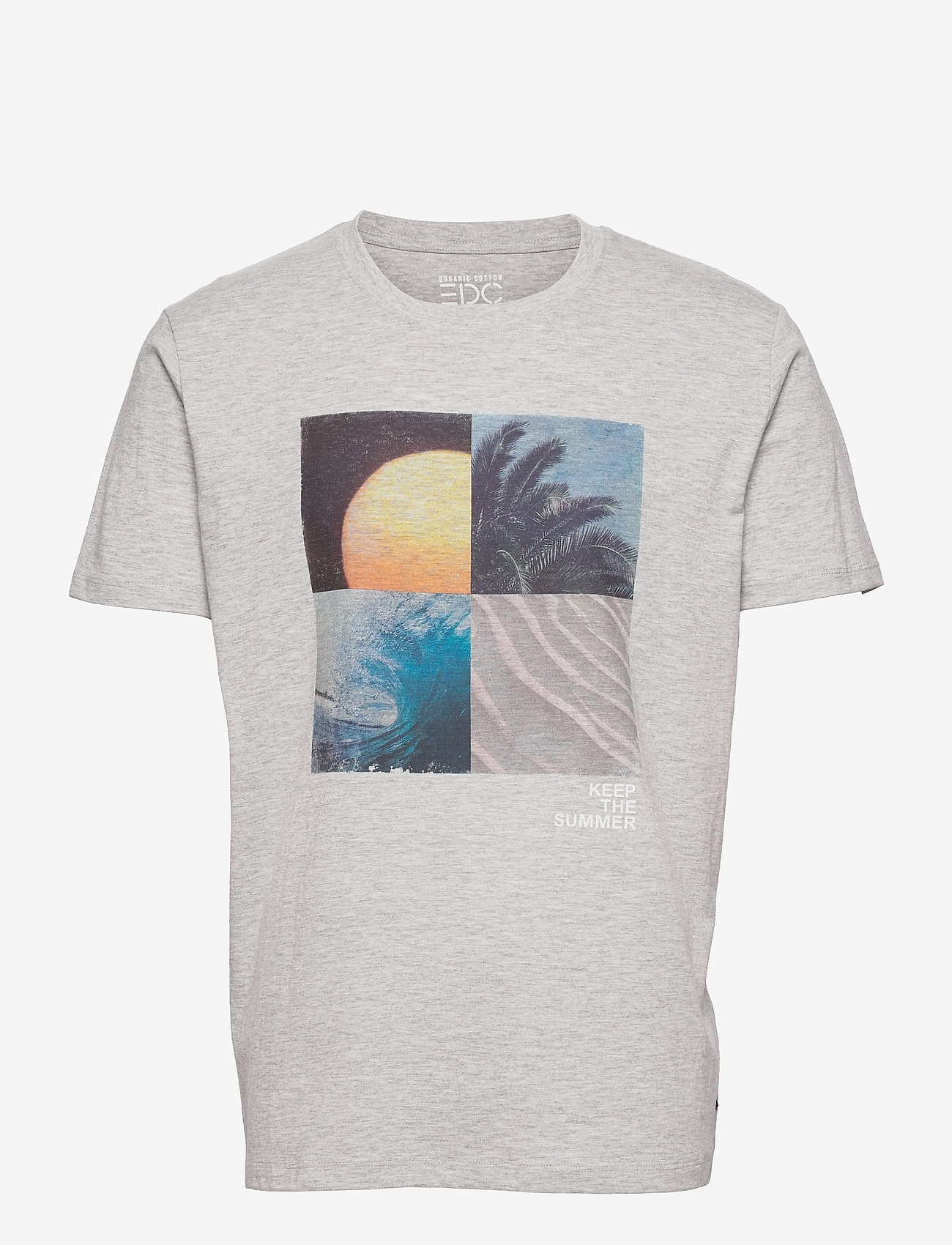 EDC by Esprit - T-Shirts - light grey 5 - 0