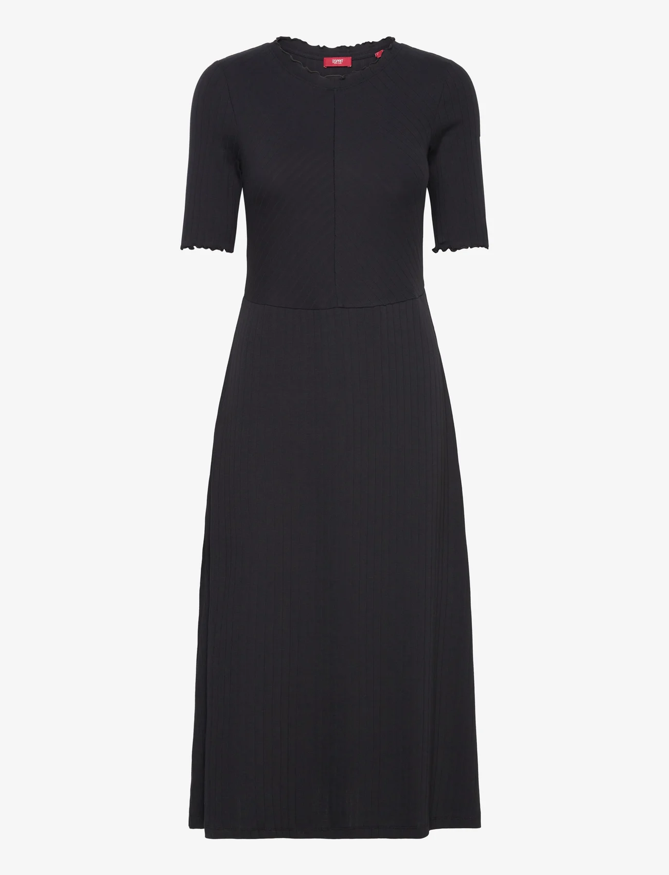EDC by Esprit - Dresses knitted - strikkjoler - black - 0