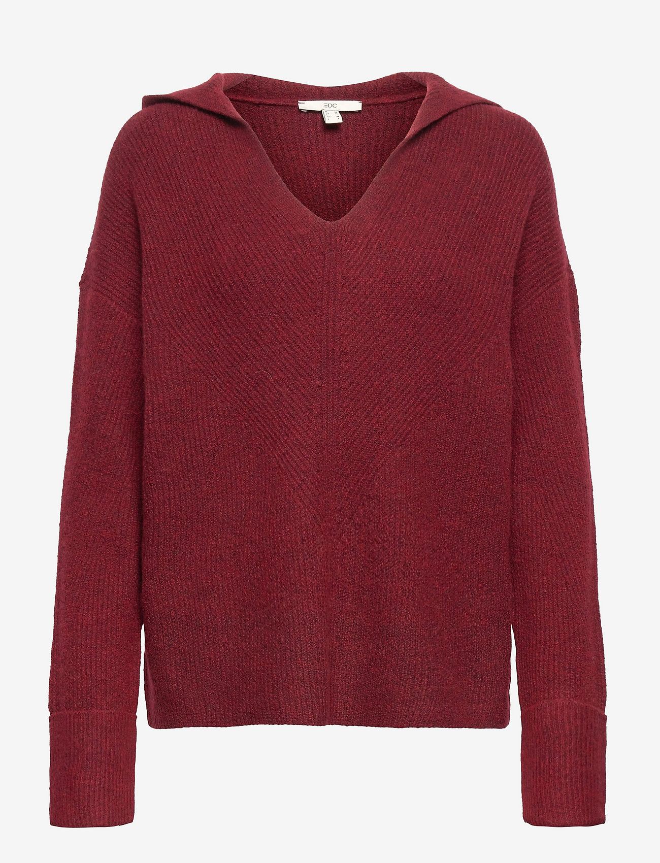 EDC by Esprit - Sweaters - trøjer - dark red - 0