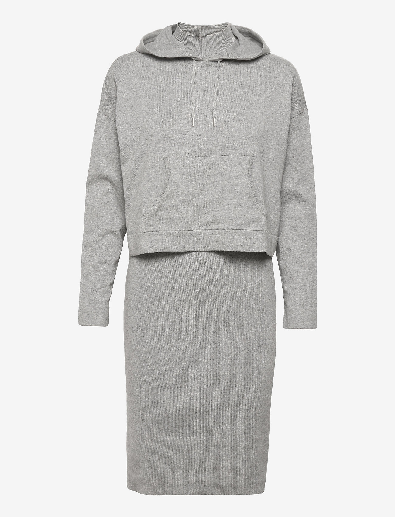 Dresses flat knitted - MEDIUM GREY 5