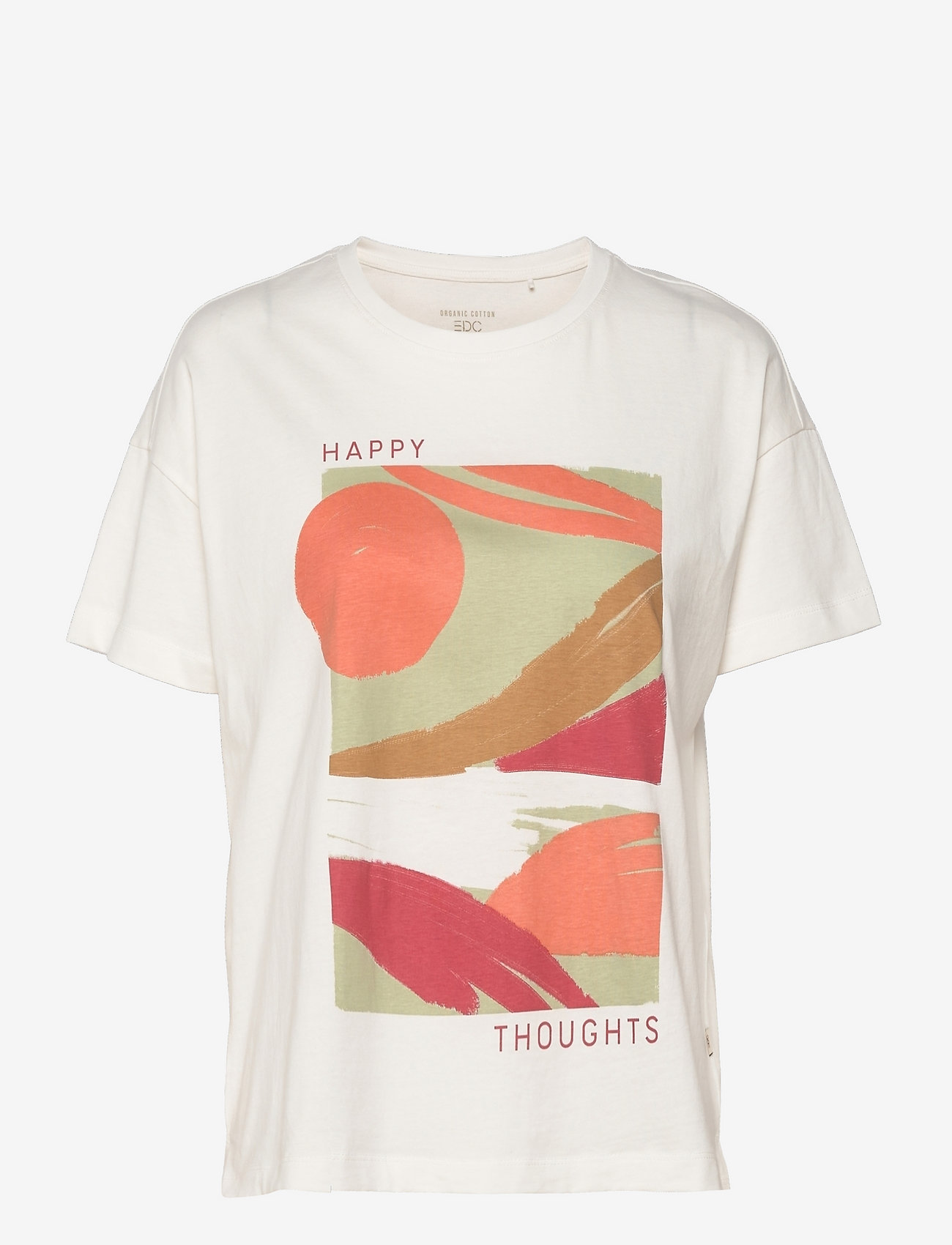 EDC by Esprit - T-Shirts - off white - 0