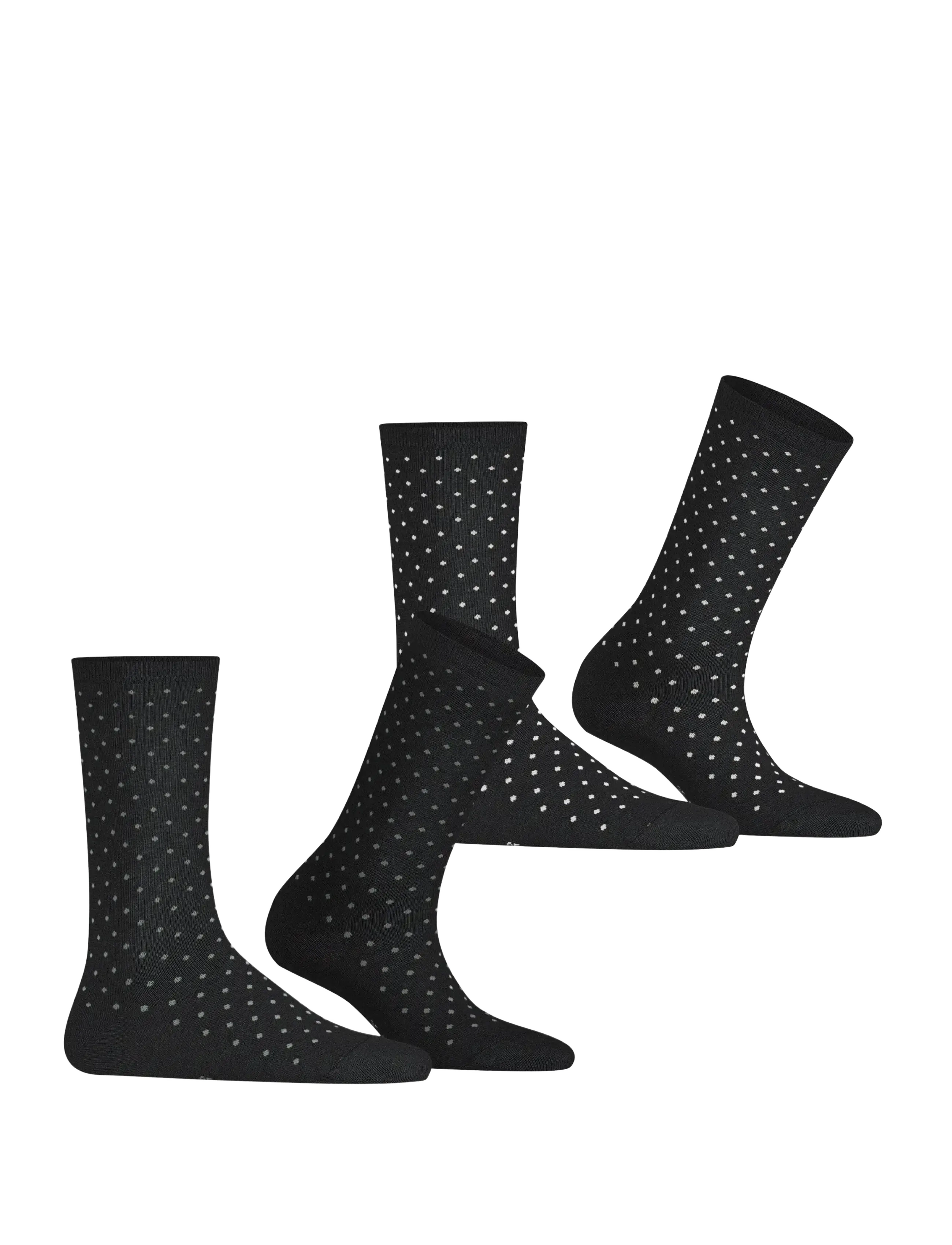 Esprit Socks - Fine Dot SO 2P - de laveste prisene - black - 3
