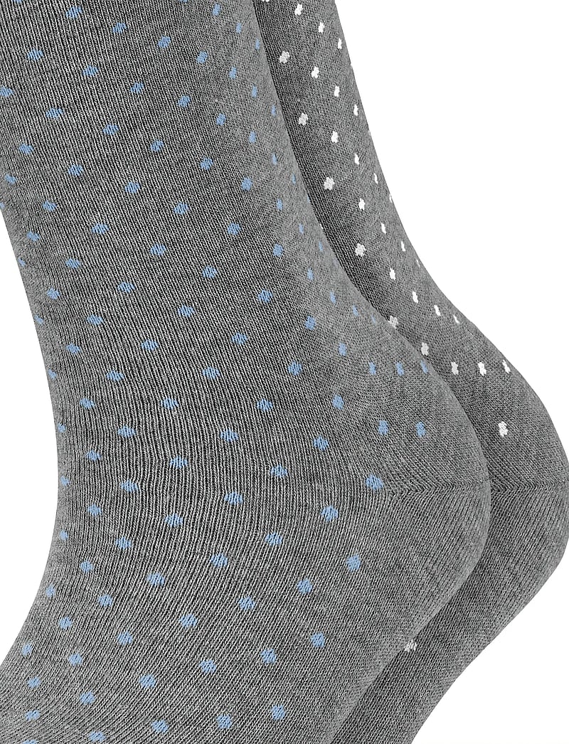 Esprit Socks - Fine Dot SO 2P - klassikalised sokid - light greymel. - 4