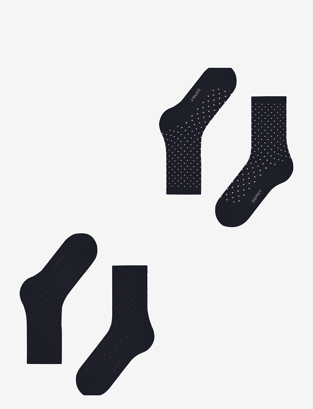 Esprit Socks - Fine Dot SO 2P - geschenke unter chf 30 - marine - 5