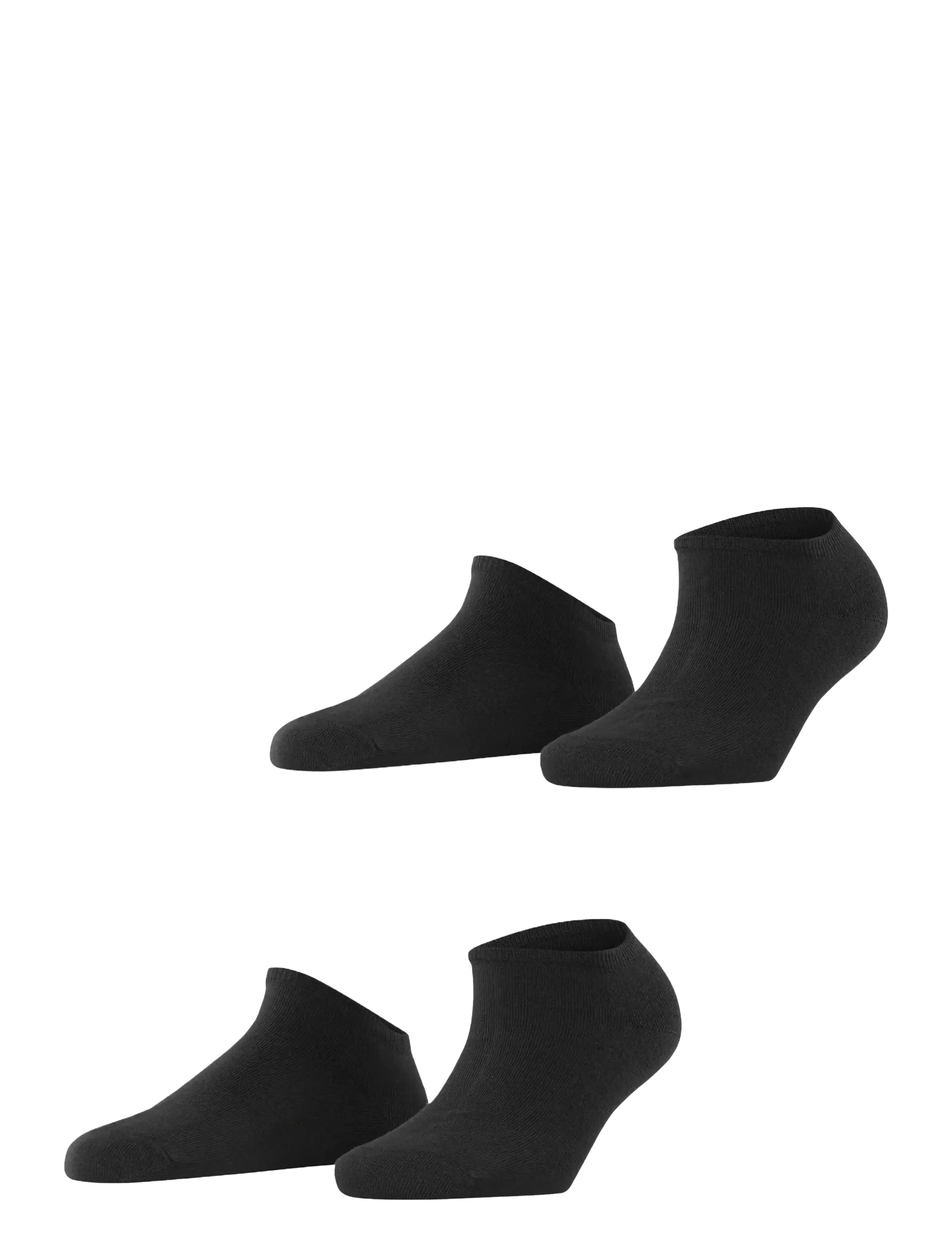 ESPRIT Socken Uni 2-Pack Sustainable Everyday Casual Schwarz - 39-42 - Damen
