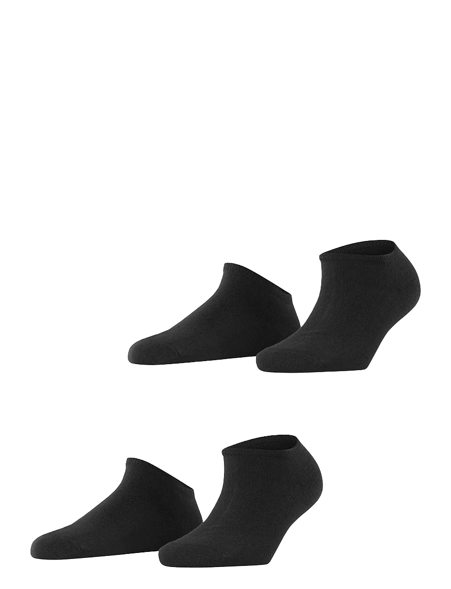 Esprit Socks - Uni 2-Pack sustainable everyday casual - klassikalised sokid - black - 0