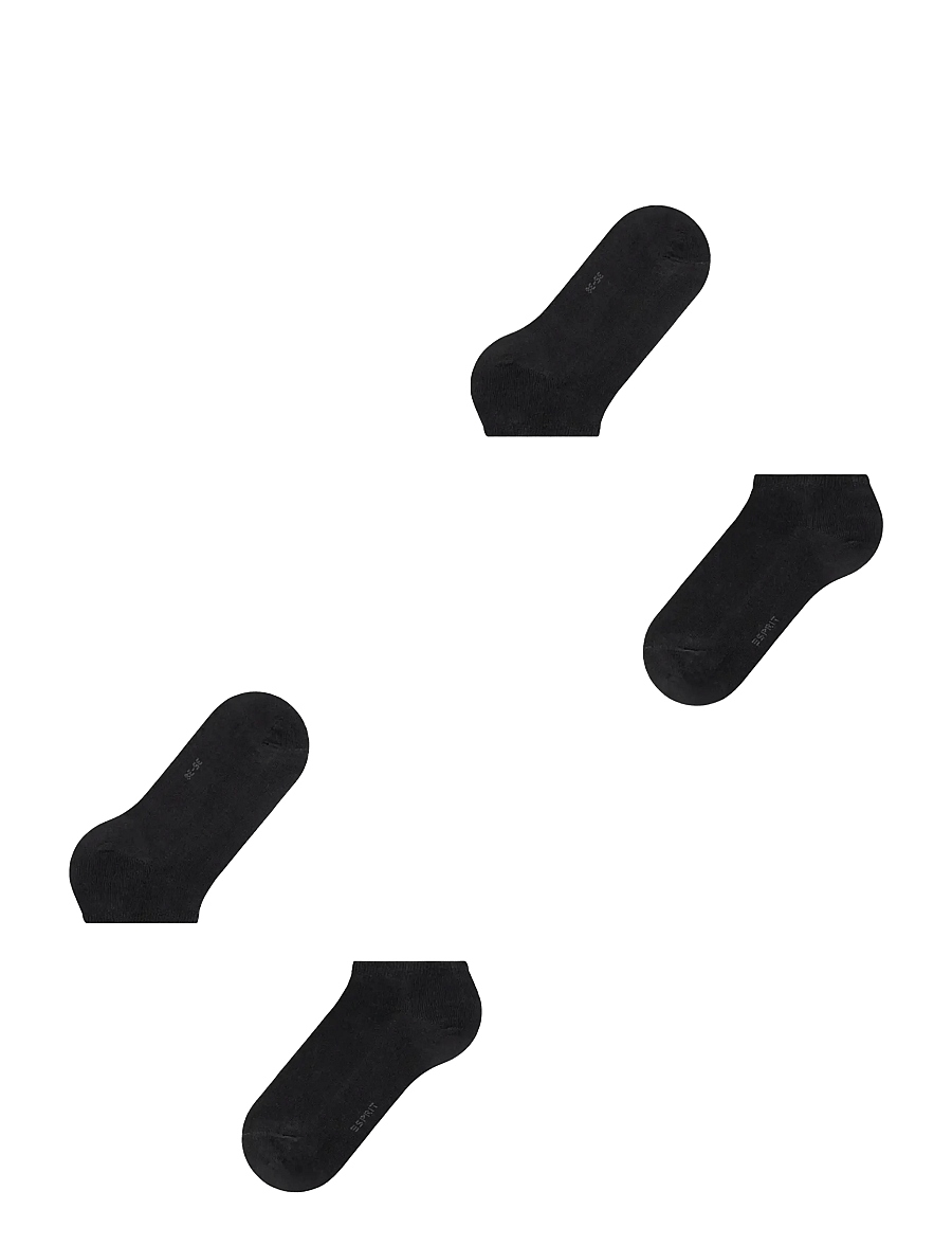Esprit Socks - Uni 2-Pack sustainable everyday casual - klassikalised sokid - black - 3