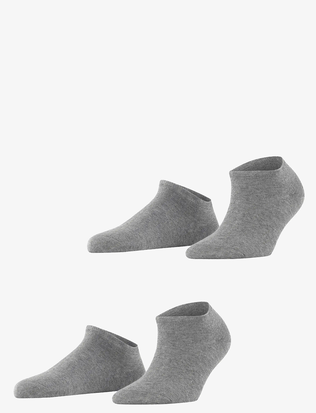 Esprit Socks - Uni 2-Pack sustainable everyday casual - julegaver under 300kr - light greymel. - 0