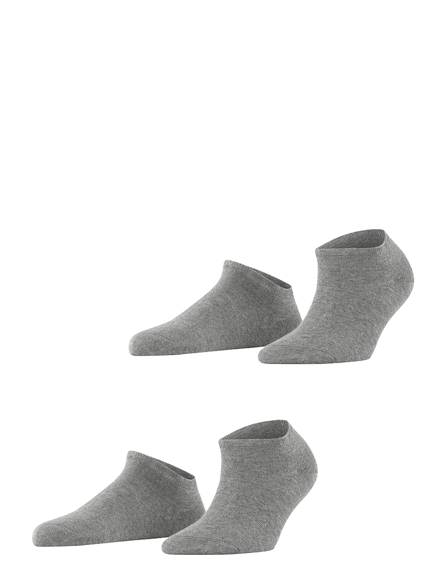 Esprit Socks - Uni 2-Pack sustainable everyday casual - klassikalised sokid - light greymel. - 0