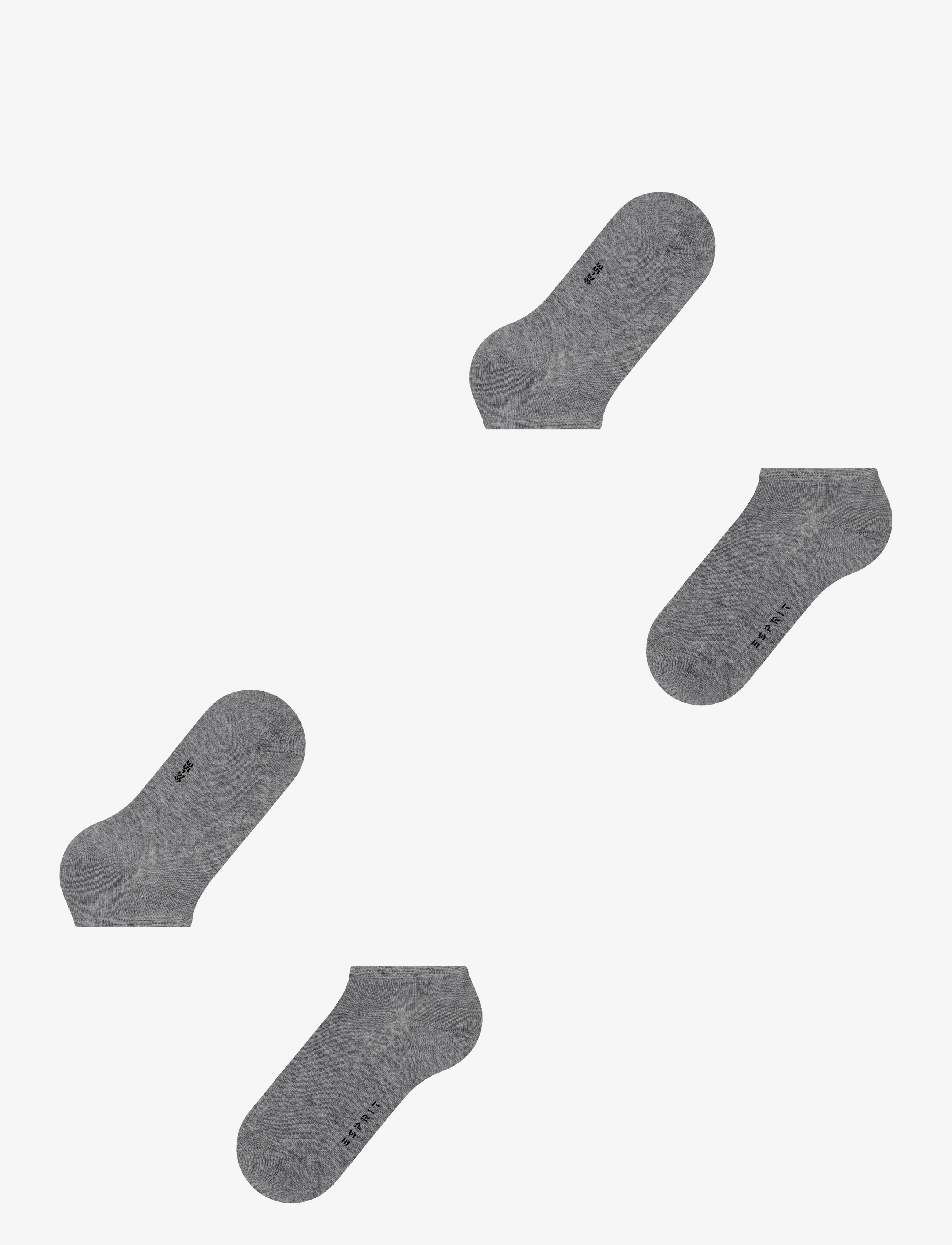 Esprit Socks - Uni SN 2P - die niedrigsten preise - light greymel. - 2