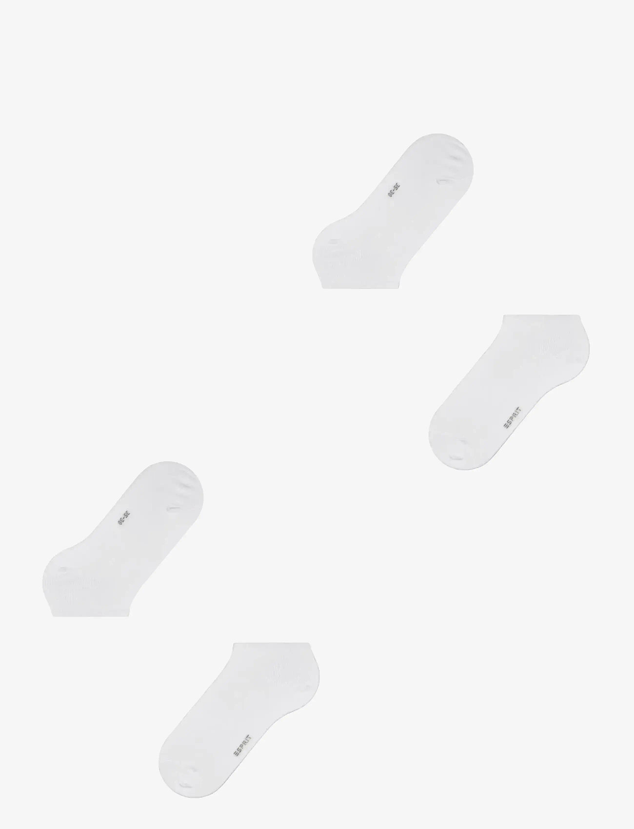 Esprit Socks - Uni 2-Pack sustainable everyday casual - laveste priser - white - 4