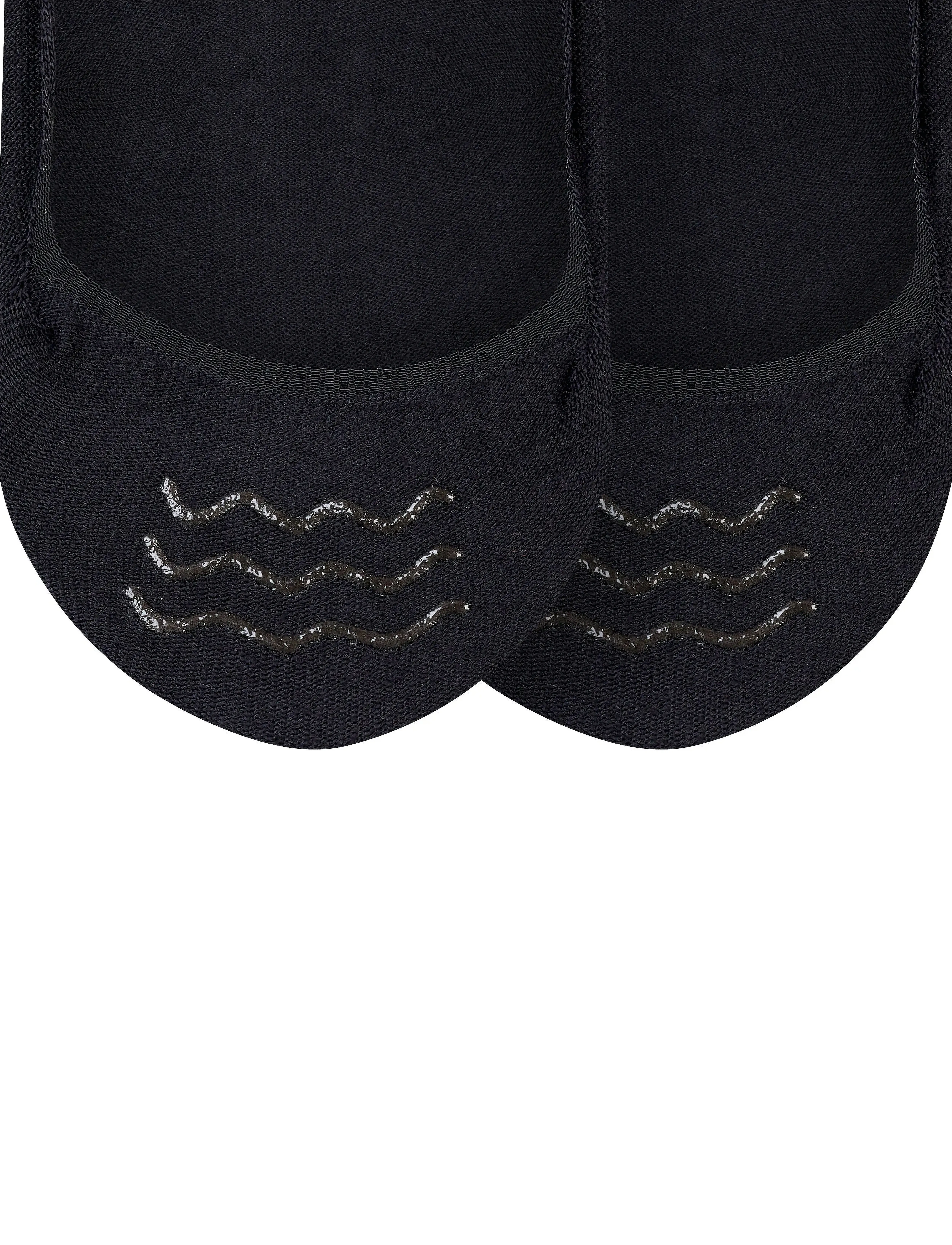 Esprit Socks - Cotton Invisible 2-Pack sustainable uni coloured - laveste priser - black - 5