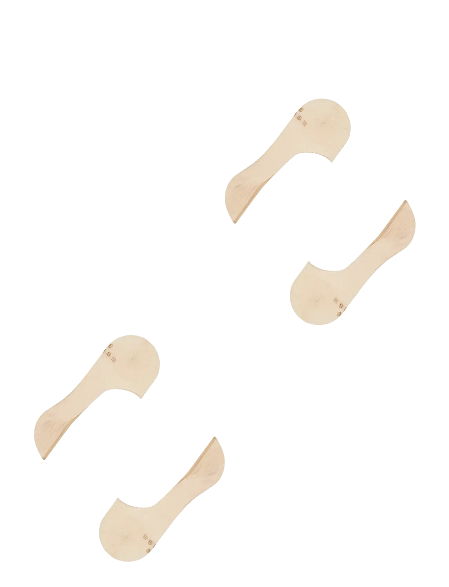 Esprit Socks - Cotton Invisible 2-Pack sustainable uni coloured - ankelstrumpor - cream - 4