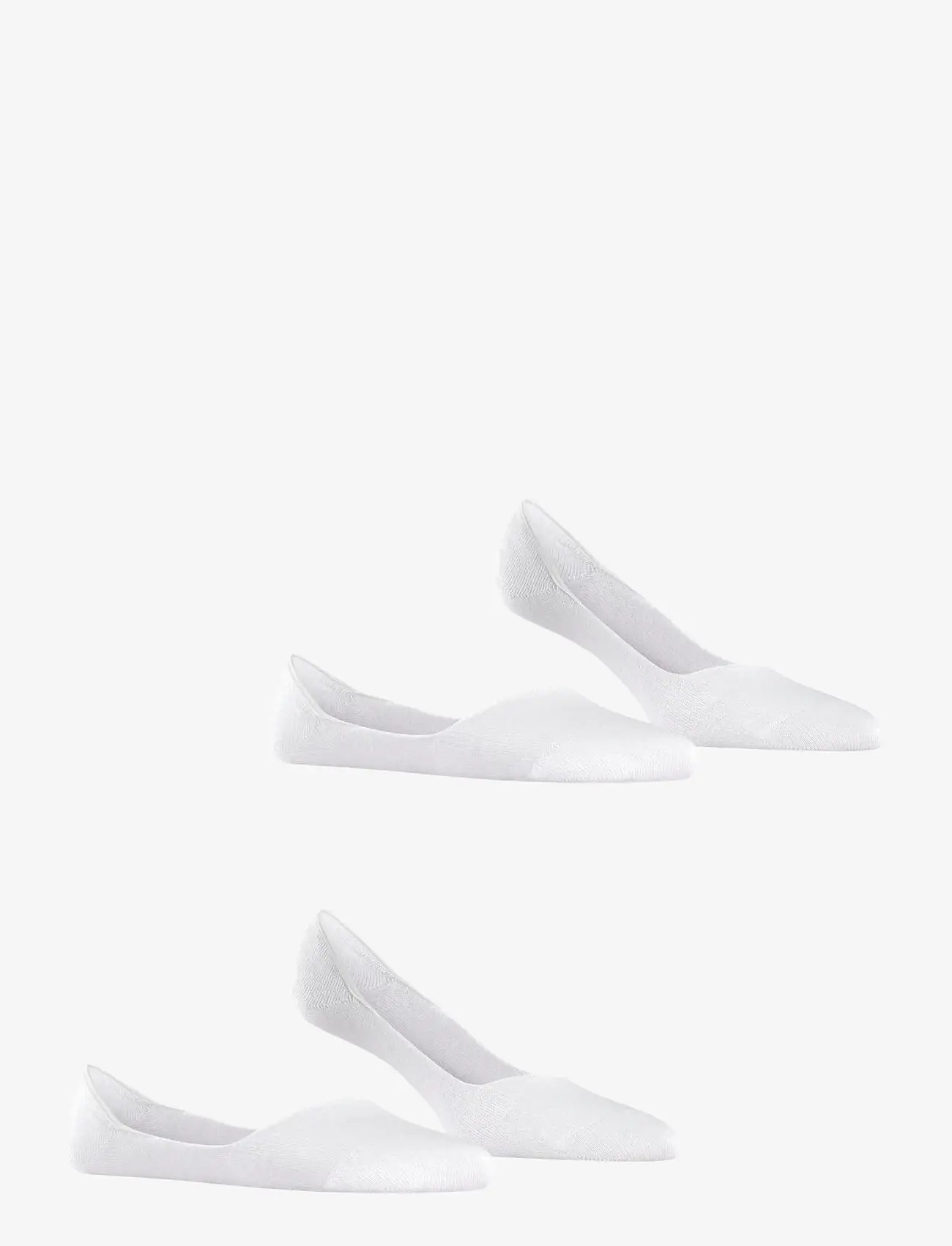 Esprit Socks - Cotton IN 2P - ankelsokker - white - 2