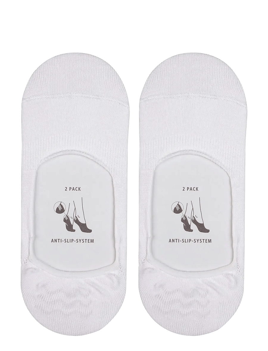 Esprit Socks - Cotton Invisible 2-Pack sustainable uni coloured - ankelstrumpor - white - 3
