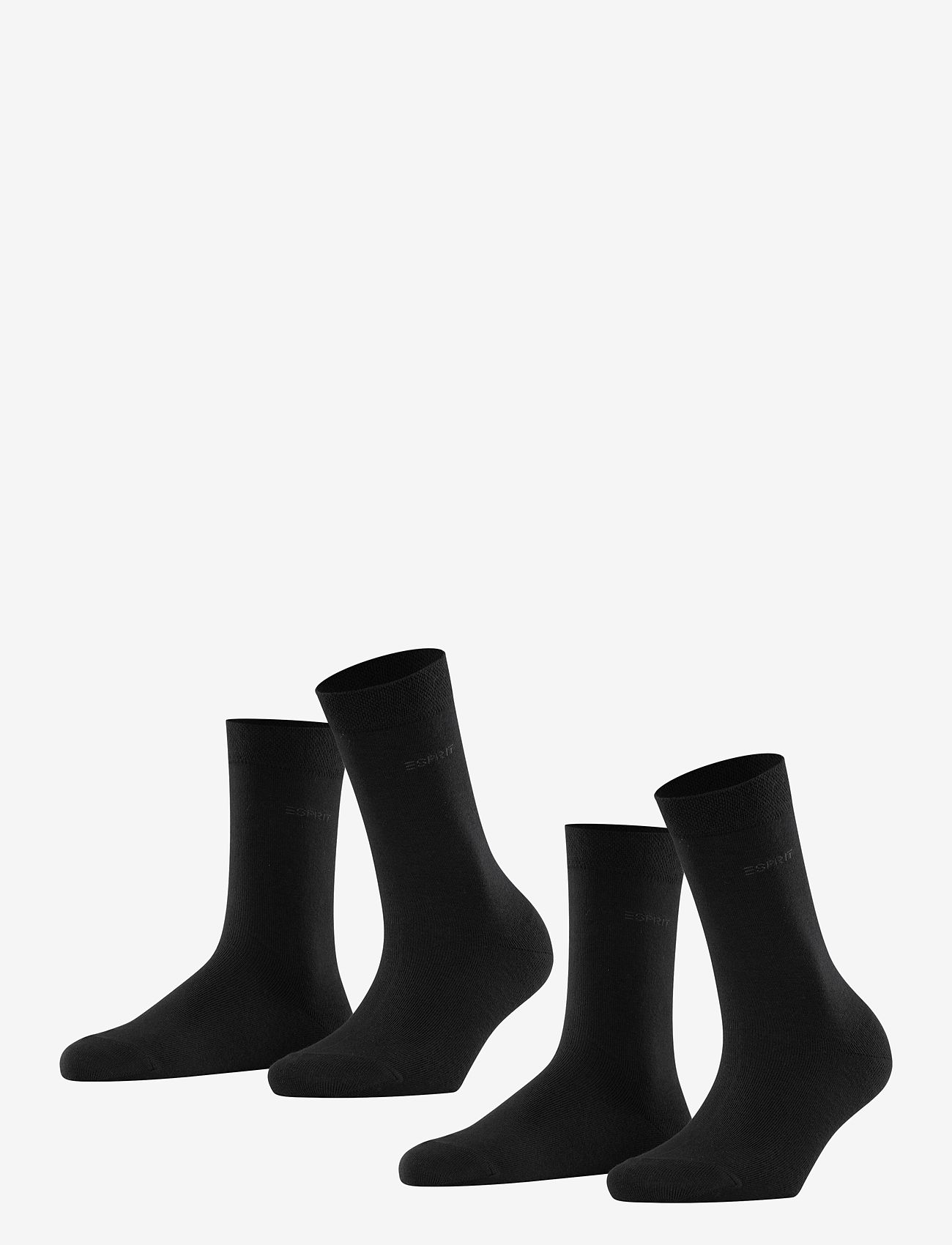 Esprit Socks - Basic Easy SO 2P - geschenke unter chf 30 - black - 0