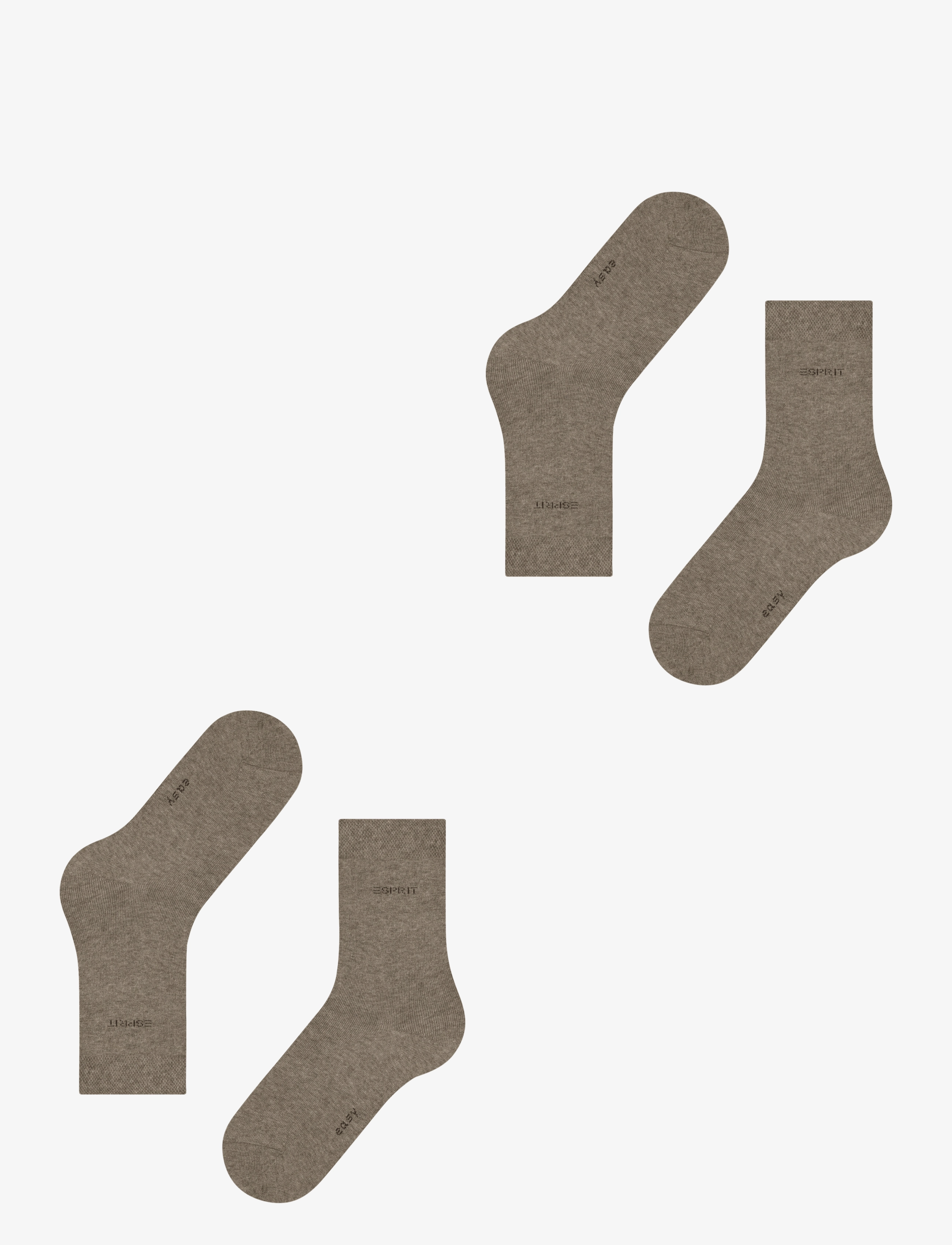 Esprit Socks Basic Easy 2-Pack Uni Coloured strumpor dam – bild 5
