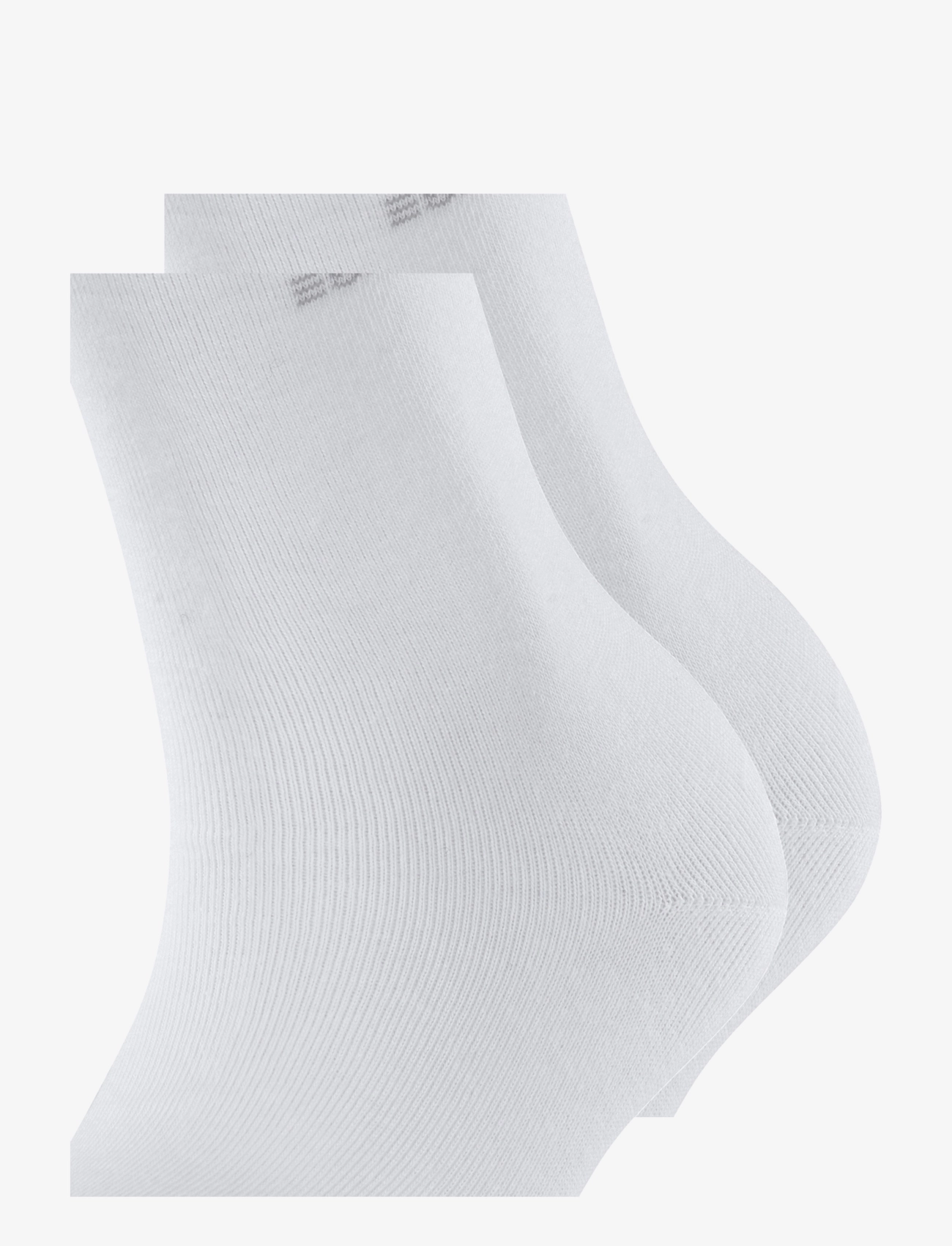 Esprit Socks - Basic Easy 2-Pack sustainable uni coloured - almindelige strømper - white - 3