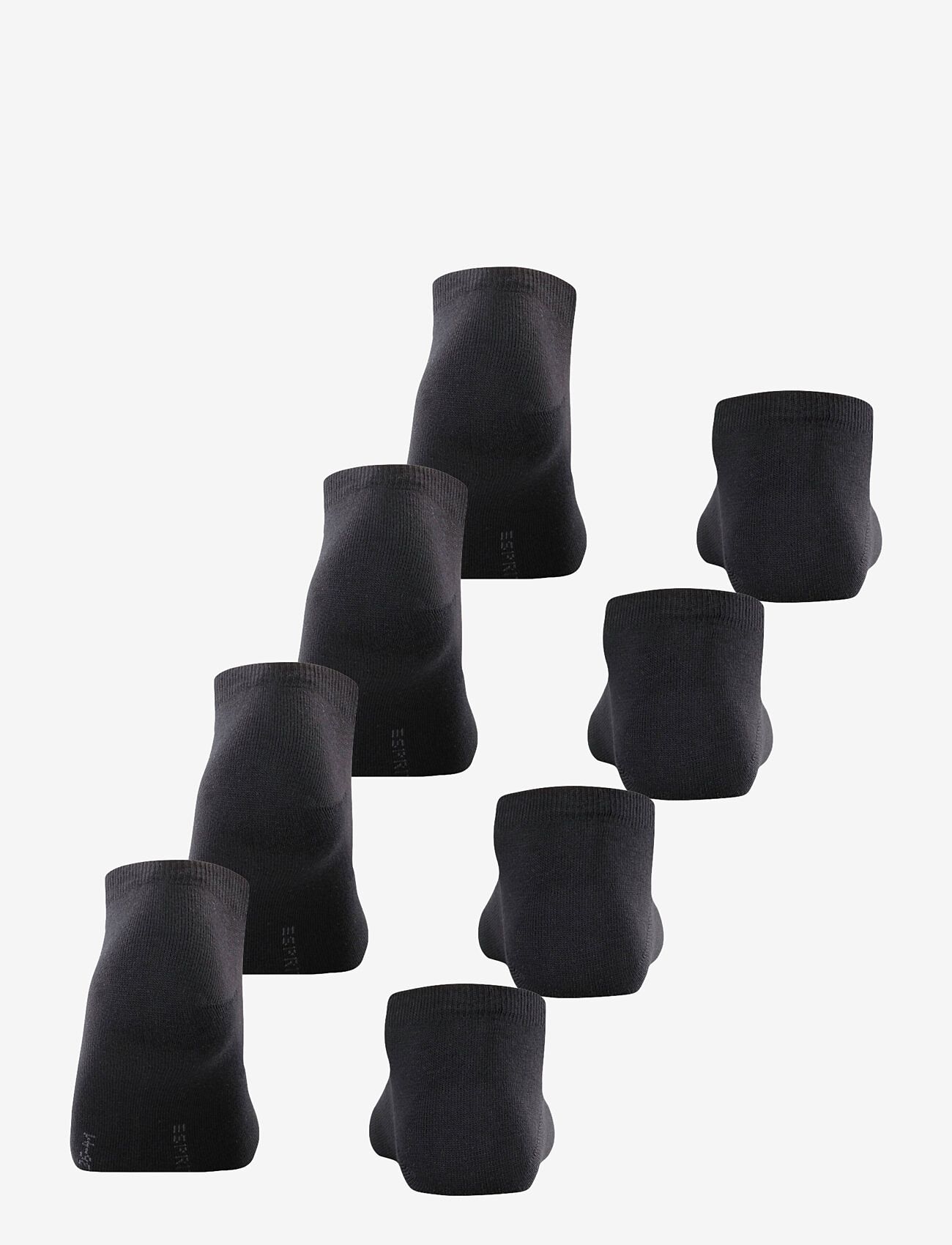 Esprit Socks - Solid Sustainable uni coloured - black - 1