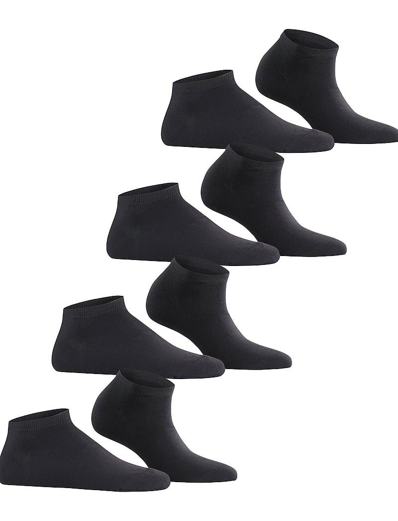 Esprit Socks - Solid Sustainable uni coloured - Īsās zeķes - black - 3