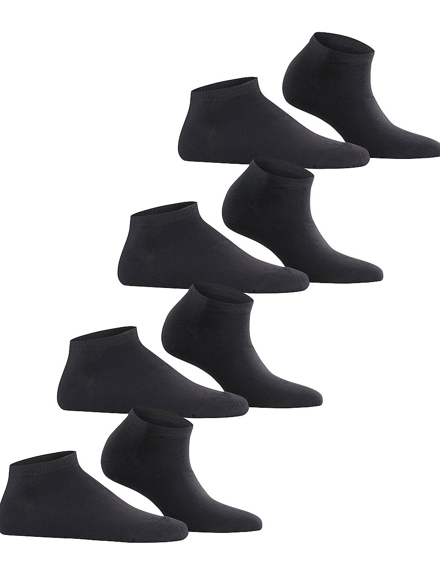 Esprit Socks - Solid Sustainable uni coloured - ankelstrømper - black - 3
