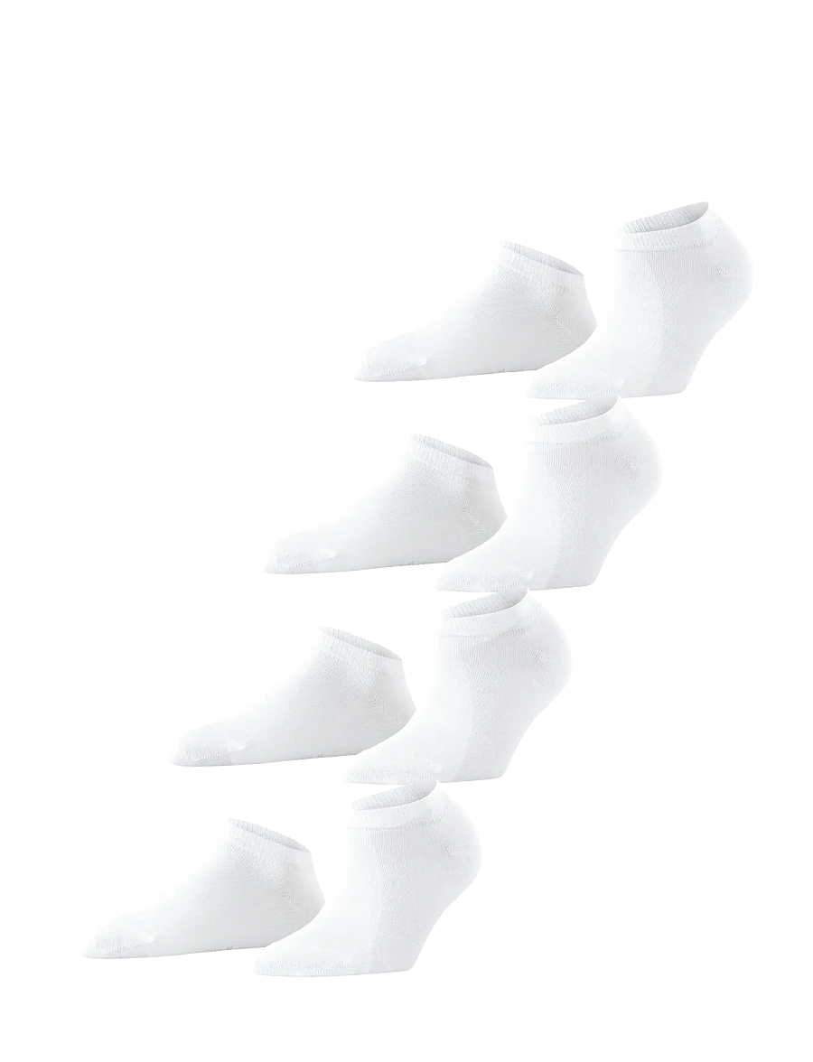 Esprit Socks - Solid Sustainable uni coloured - lühikese säärega sokid - white - 0