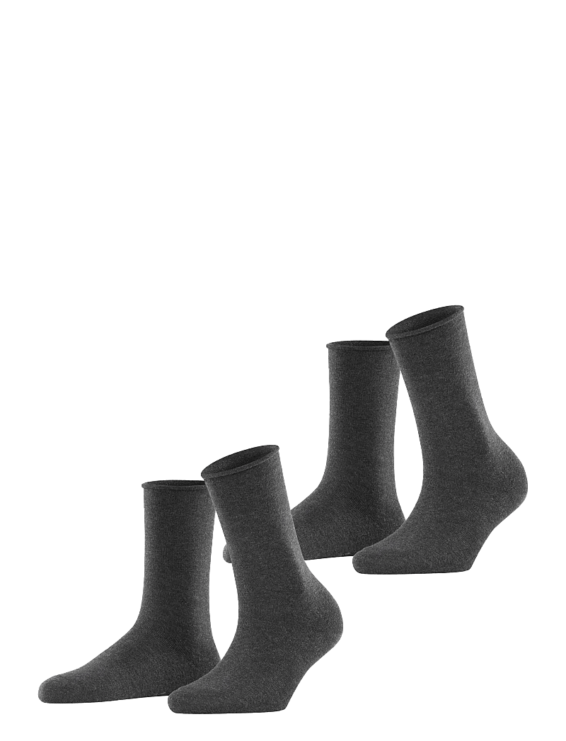 Esprit Socks - Basic Pure SO 2P - crew-socken - anthra.mel - 0