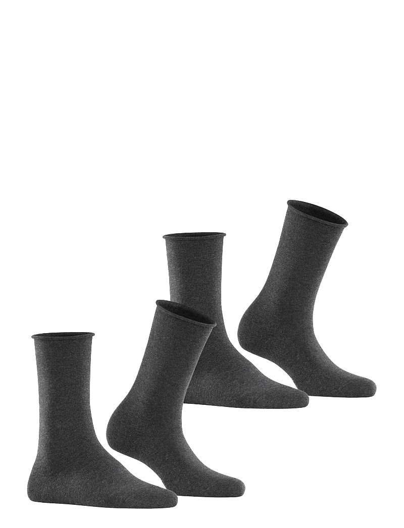Esprit Socks - Basic Pure SO 2P - crew-socken - anthra.mel - 2