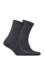 Esprit Socks - Basic Pure SO 2P - basics - anthra.mel - 6