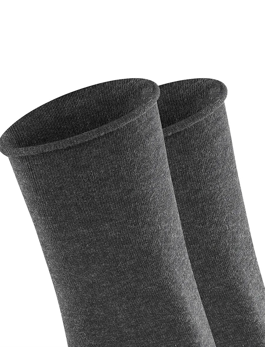Esprit Socks - Basic Pure 2-Pack sustainable uni coloured - normale socken - anthra.mel - 4