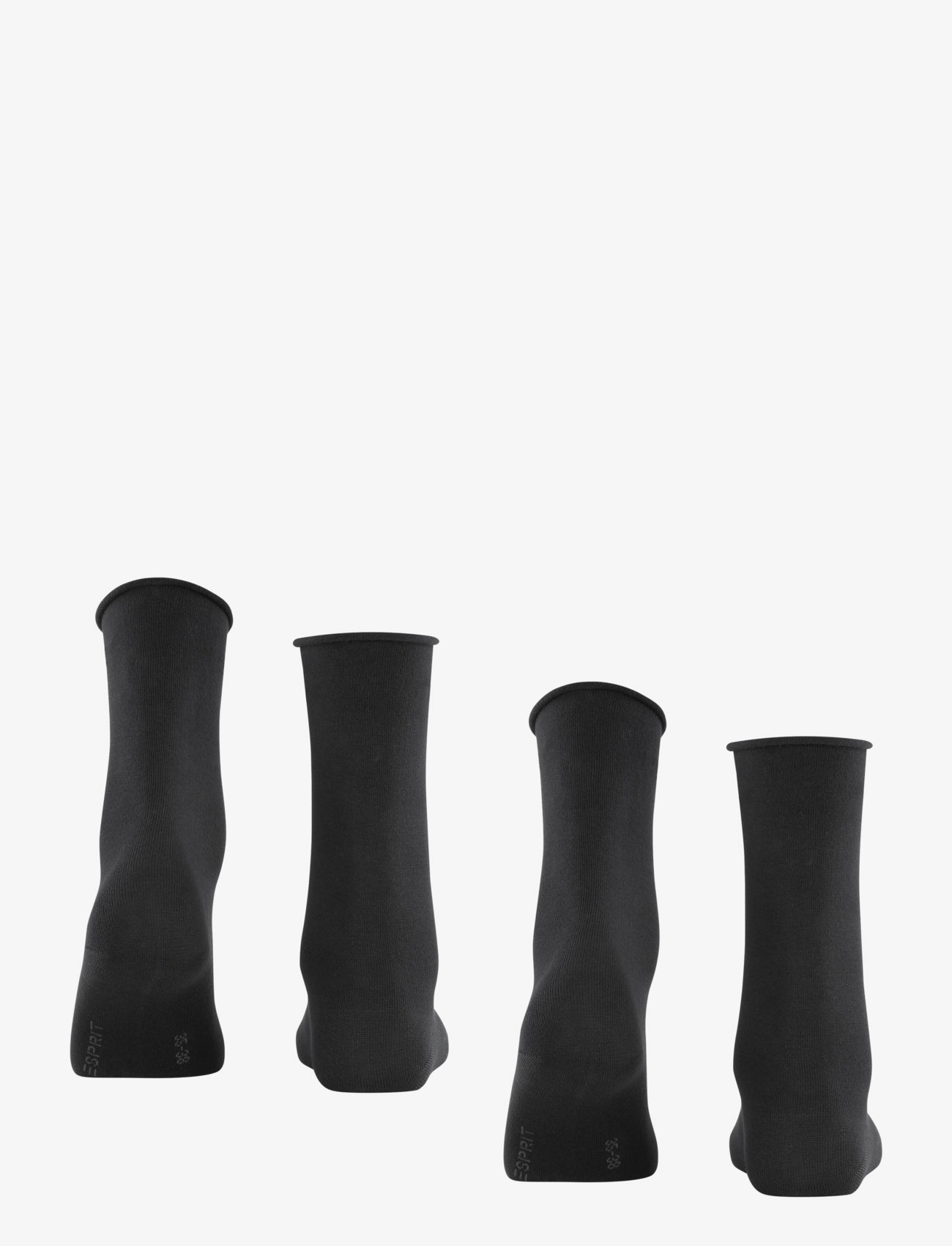 Esprit Socks - Basic Pure SO 2P - lowest prices - black - 1