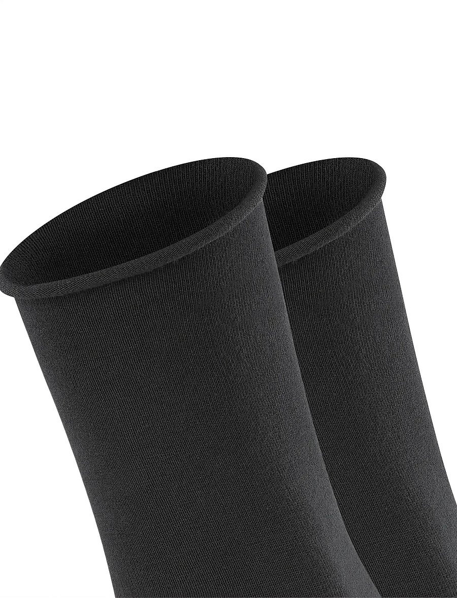 Esprit Socks - Basic Pure 2-Pack sustainable uni coloured - normale socken - black - 3