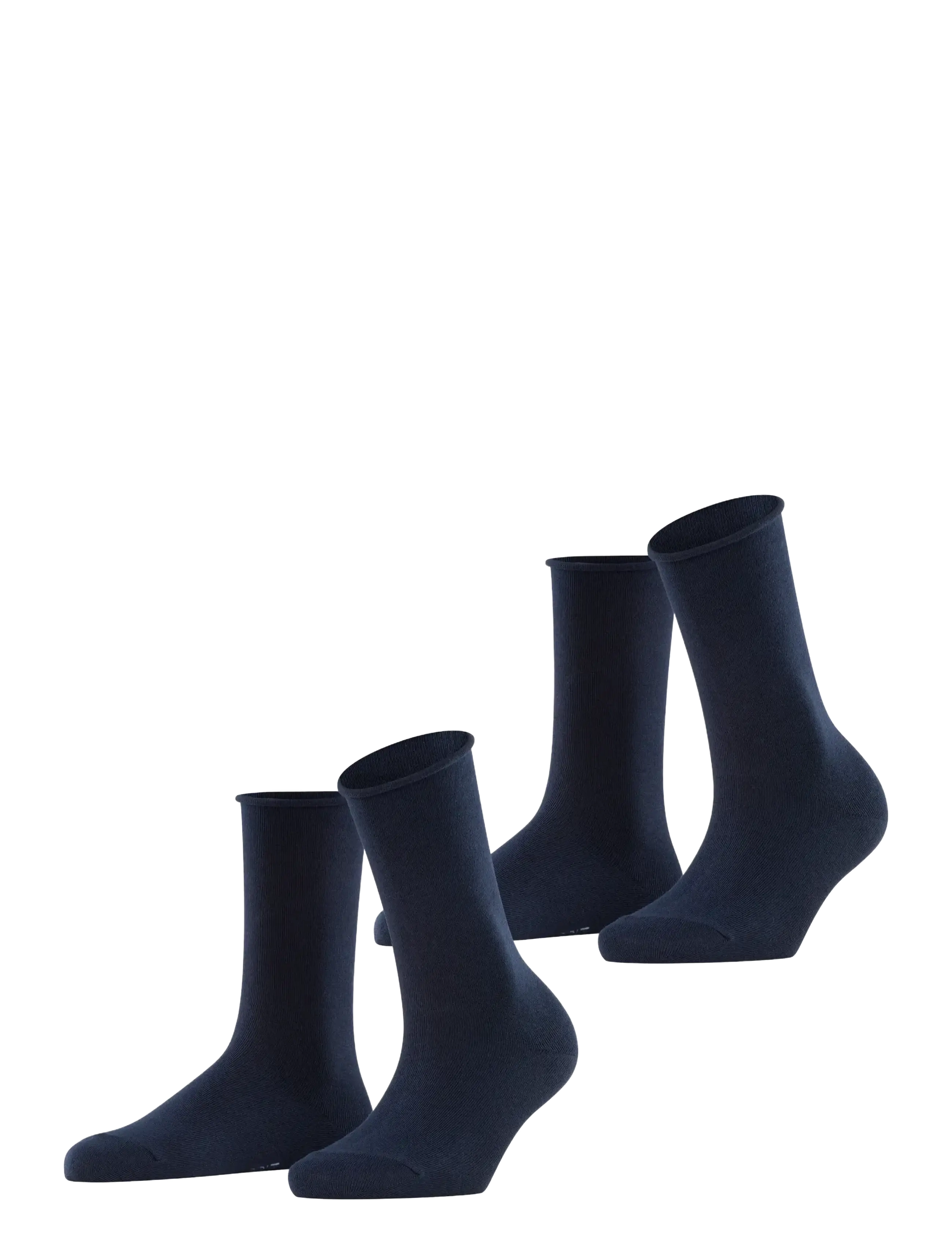 ESPRIT Socken Basic Pure 2-Pack Sustainable Uni Coloured Navy - 39-42 - Damen