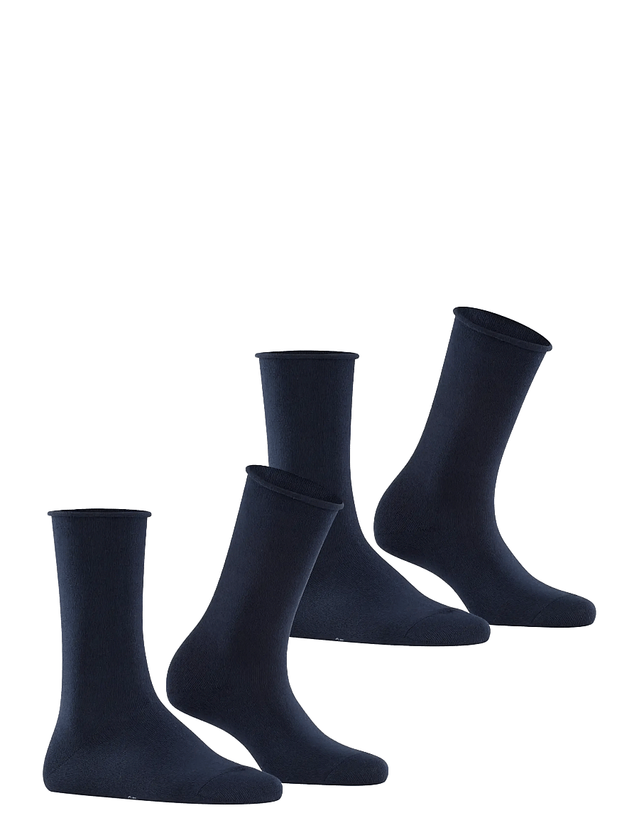 Esprit Socks - Basic Pure 2-Pack sustainable uni coloured - normale socken - marine - 1