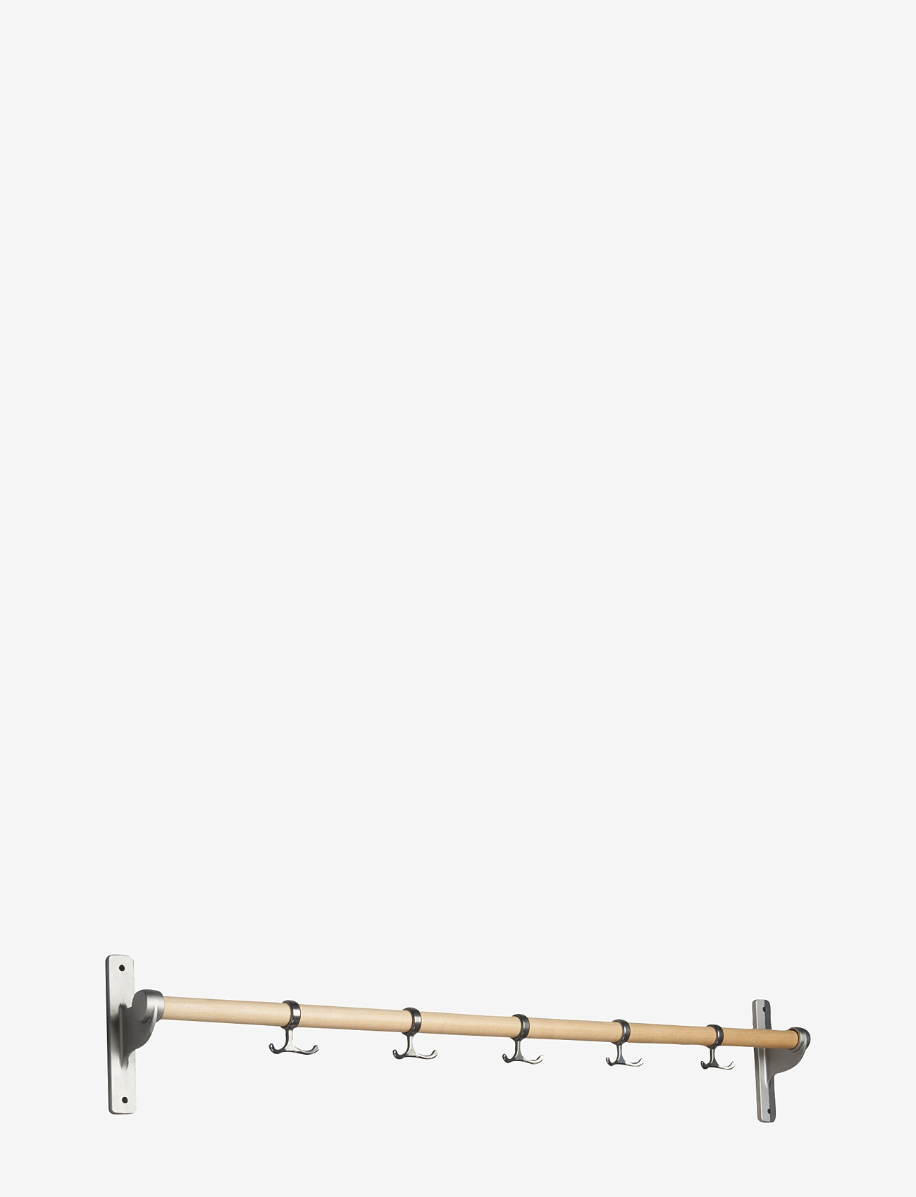 Essem Design - Nostalgi hook strip - riputuskonksud ja nagid - birch,aluminium - 0