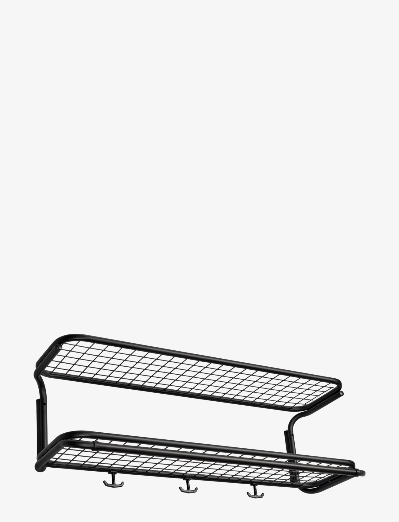 Essem Design Classic hatthylla - Klädhängare & hatthyllor - BLACK TEXTURED / black