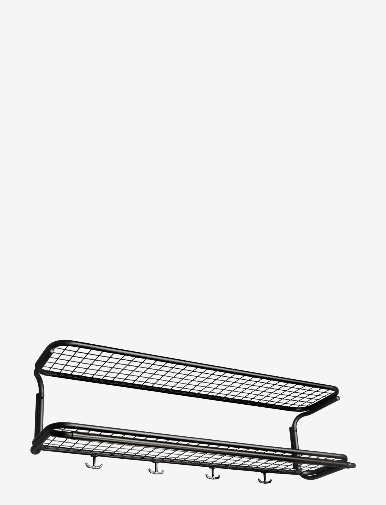 Essem Design Classic Hattehylde, Coat Krog & Racks, Sort, Str: L100CM
