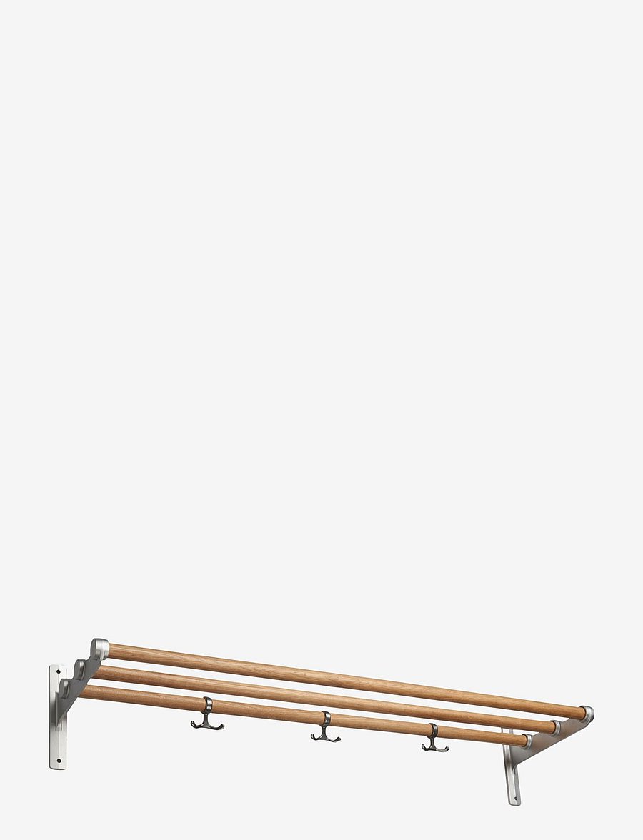 Essem Design - Nostalgi hat shoe rack - riputuskonksud ja nagid - oak,aluminium - 0