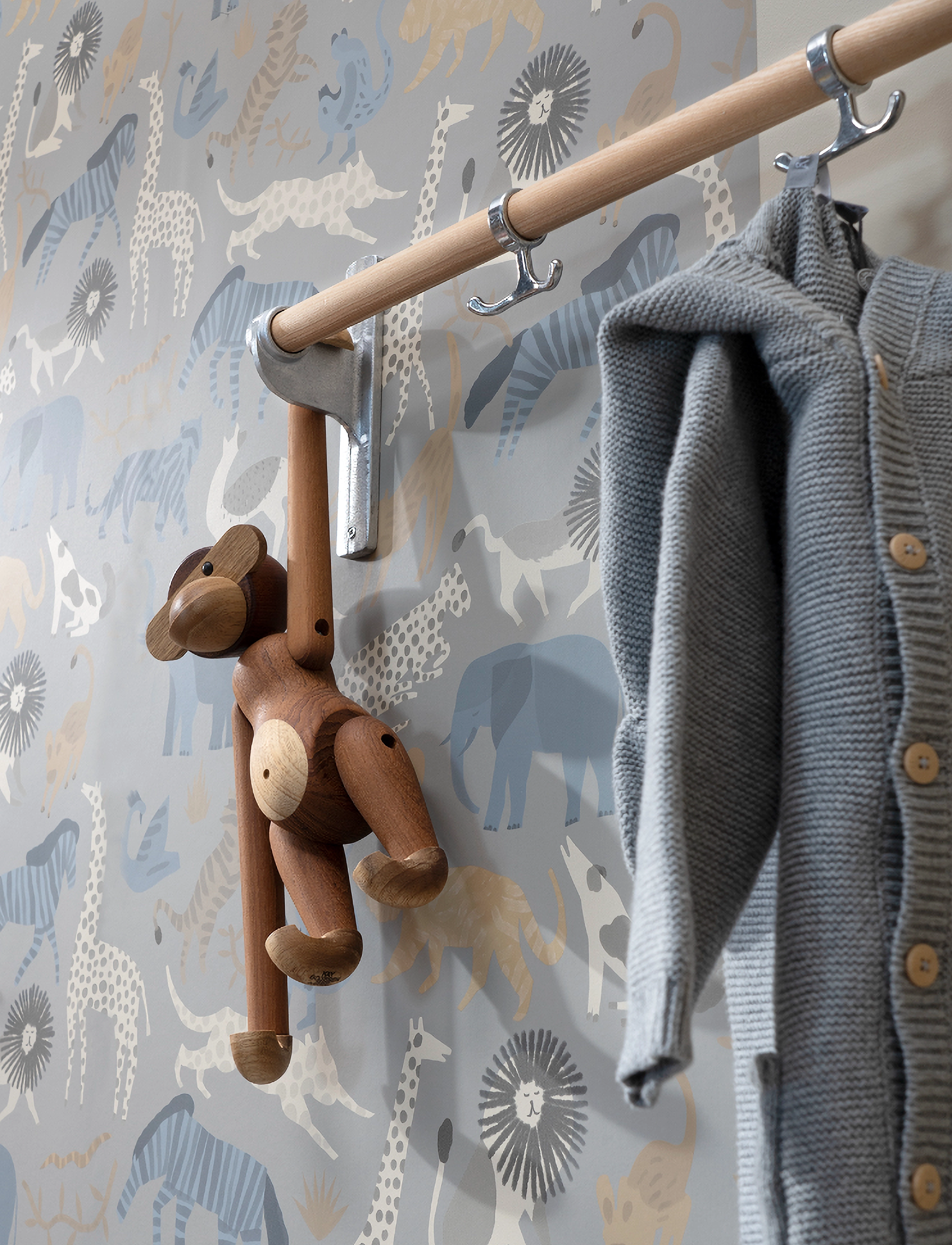 Essem Design Nostalgi Krogliste, One Size, Brown, Knager Og Knopper > Knager, Unisex