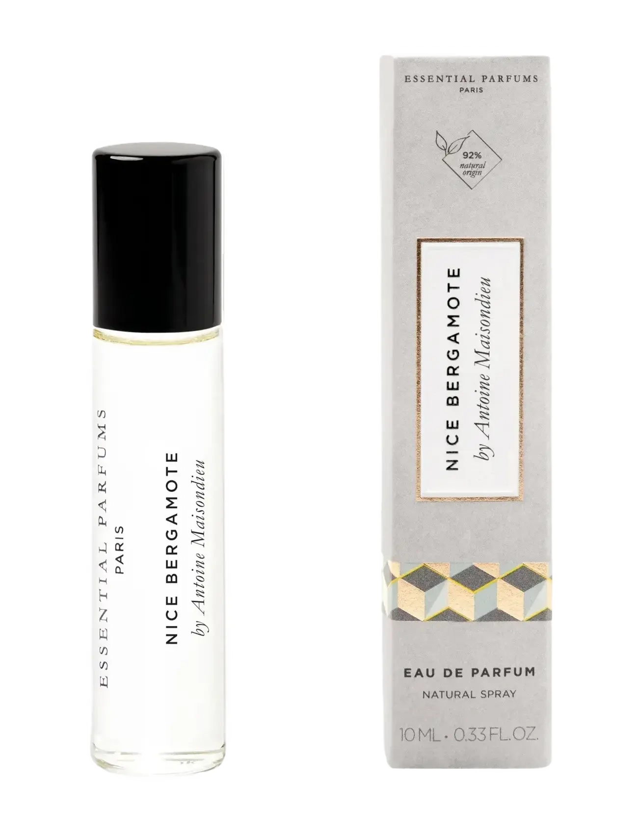 Essential Parfums - NICE BERGAMOTE BY ANTOINE MAISONDIEU EAU DE PARFUM TRAVEL SIZE 10ML - til ham  - clear - 1