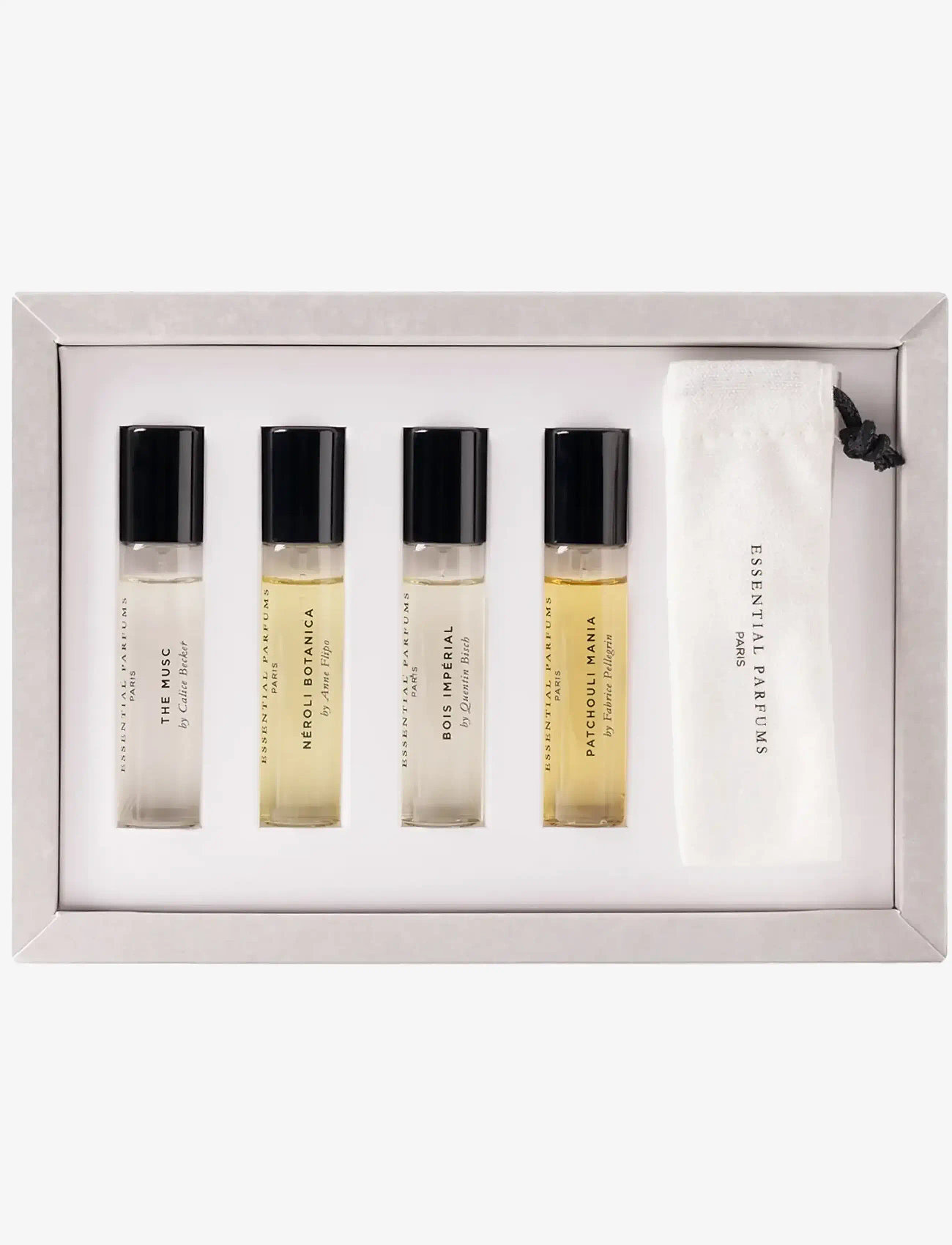 Essential Parfums - DISCOVERY TRAVEL SET : 4*10ML - til ham  - clear - 2