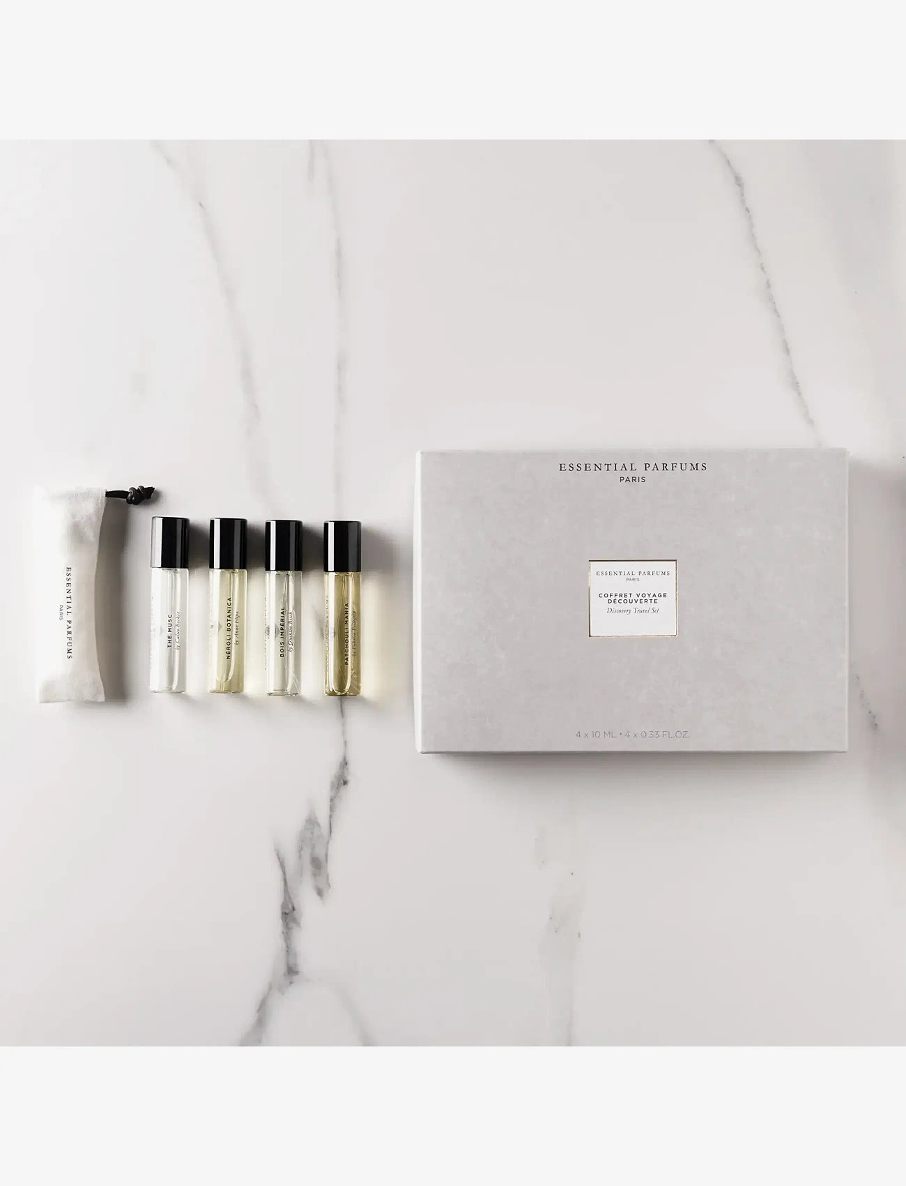 Essential Parfums - DISCOVERY TRAVEL SET : 4*10ML - til ham  - clear - 5