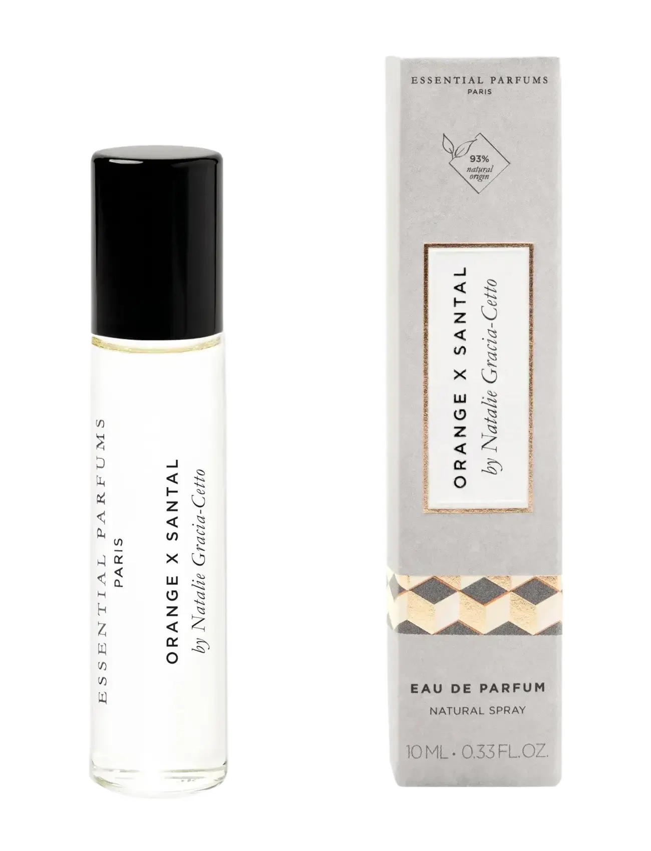 Essential Parfums - ORANGE X SANTAL BY NATHALIE GRACIA - CETTO EAU DE PARFUM TRAVEL SIZE 10ML - til ham  - clear - 1