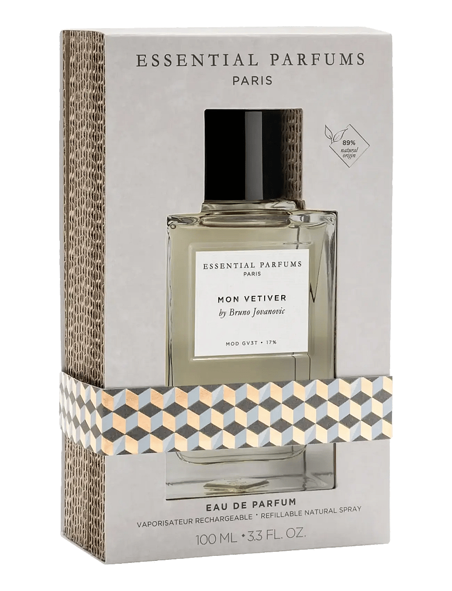 Essential Parfums - MON VETIVER BY BRUNO JOVANOVIC EAU DE PARFUM REFILLABLE 100ML - handa honum - clear - 3